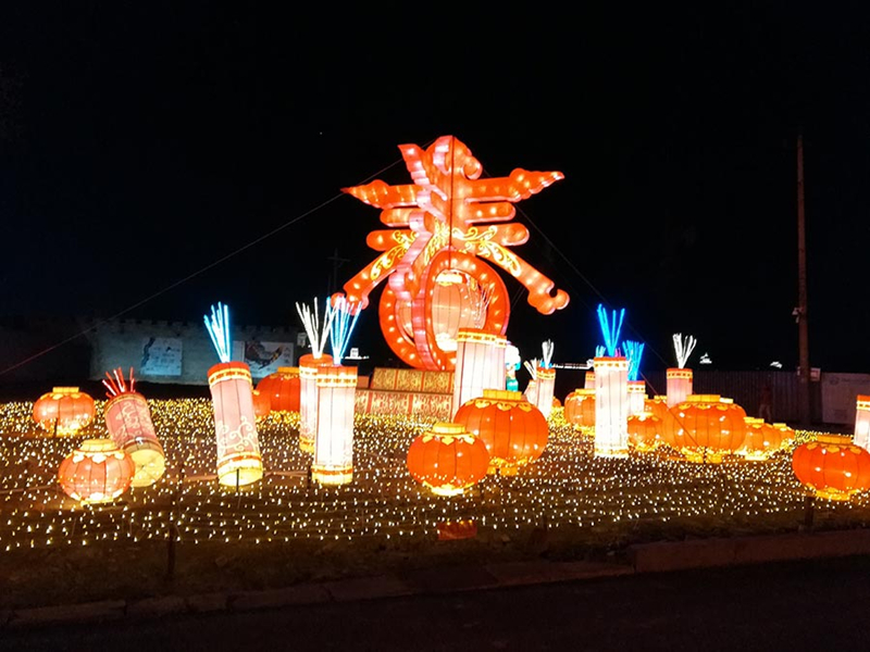 Lantern worth millions light up Shanxi county