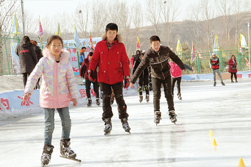 Ice and snow events in full swing in Changzhi