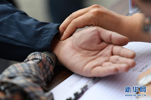 Free health services offered in Shanxi village