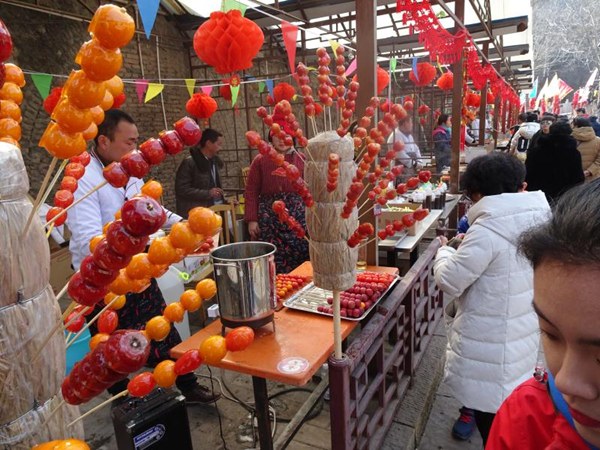 Taiyuan scenic area prepares for temple fair