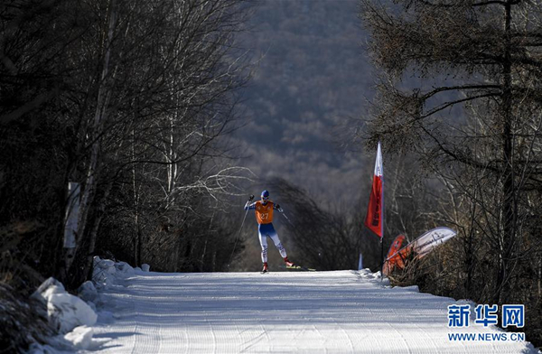 Taiyuan man crowned champion of individual Nordic combined