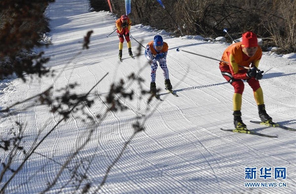 Taiyuan man crowned champion of individual Nordic combined