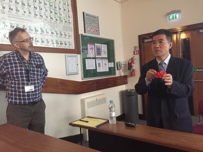 SXU professors visit UK universities