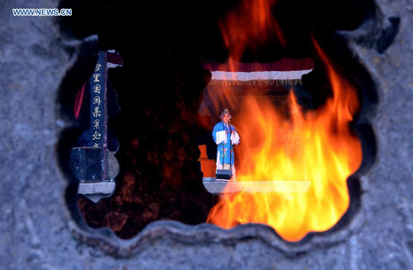 Traditional performing stage-essential part of Chinese architecture