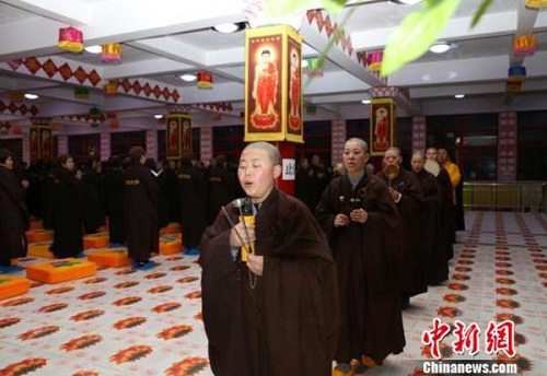 Temples at Mount Wutai celebrate Buddhist birthday