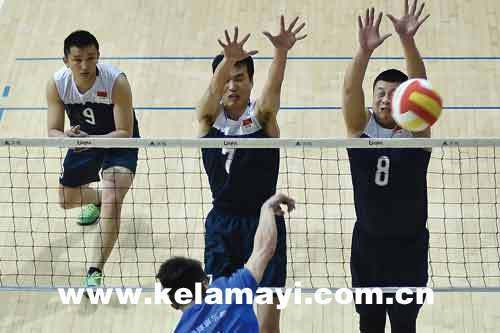 Karamay holds balloon volleyball tryouts for National Games