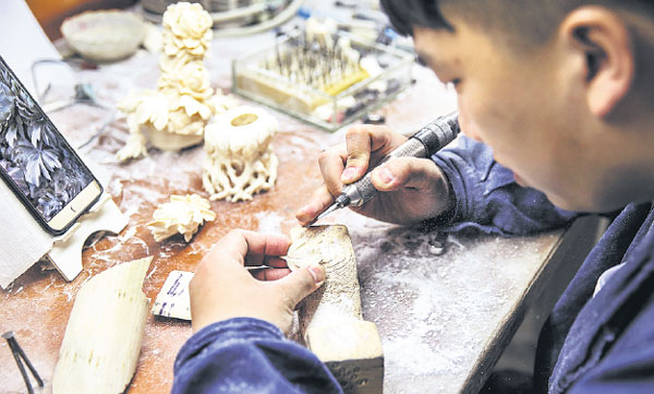 Carvers make a lifetime's commitment to their art