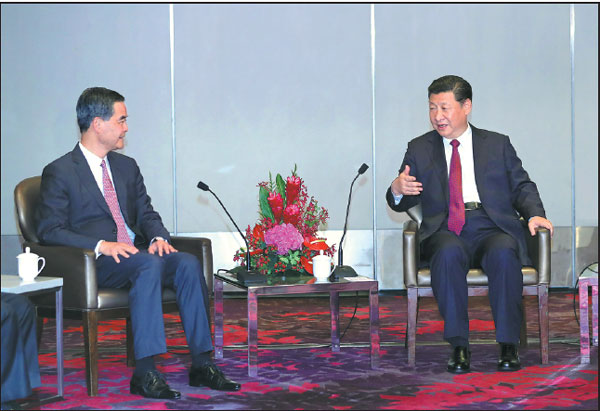 HK dual system proved 'absolutely right', Xi says