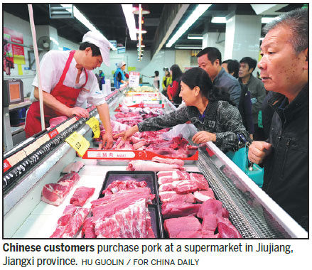 US, Canada vie to satisfy China's voracious appetite for pork