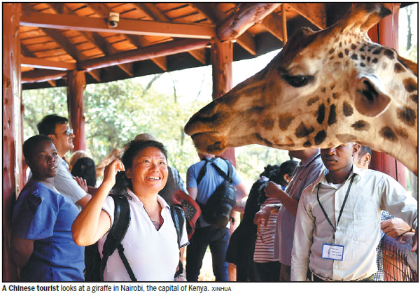 Africa offers mainland tourists cool vacation