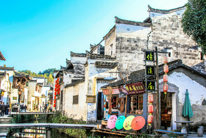 The pleasant pastoral life in Wuyuan