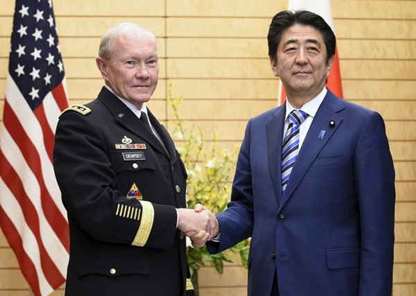 Abe continues to isolate Japan from neighbors