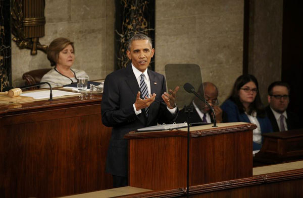 Obama starts to define his legacy from his last state of the Union speech