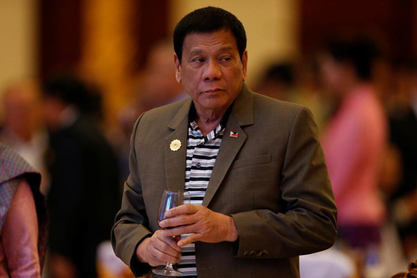 Duterte words signal change