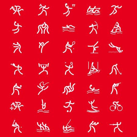 Beijing 2008 Olympic Games Pictograms unveiled