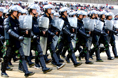 Anti-terrorism drill in Guiyang