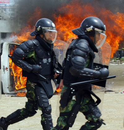 Anti-terrorism drill in Guiyang