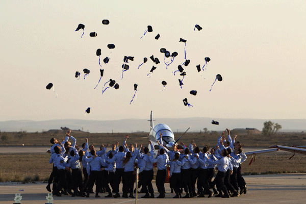 Israeli air force holds air show