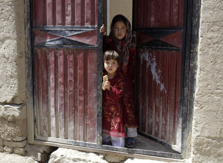 Women and children's life in Kabul, Afghanistan