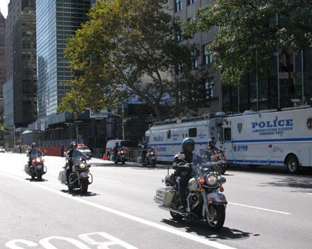 Security tightened during UN climate change summit