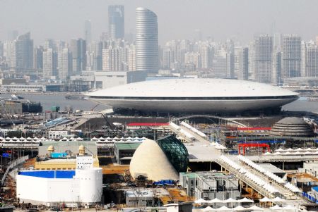 Shanghai World Expo Garden finishes 90% of construction