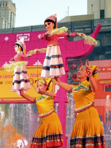 Overseas Chinese celebrate Spring Festival