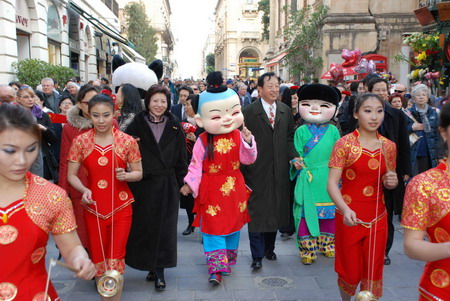 Chinese New Year embraced all over the world