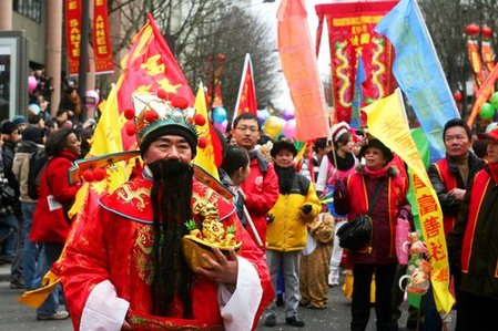 Chinese New Year celebrated overseas