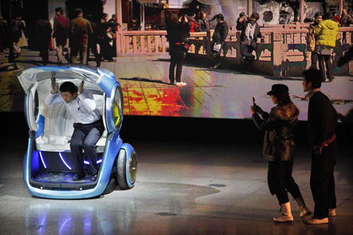 New concept vehicles unveiled in Shanghai