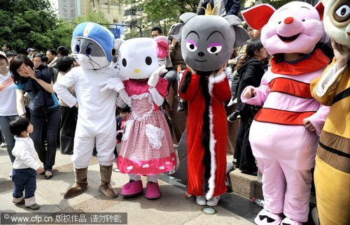 Cartoon festival held in E. China