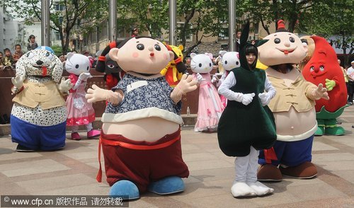 Cartoon festival held in E. China