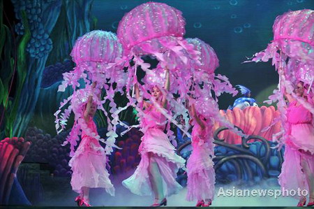 Cartoon musicals take the stage in Hangzhou