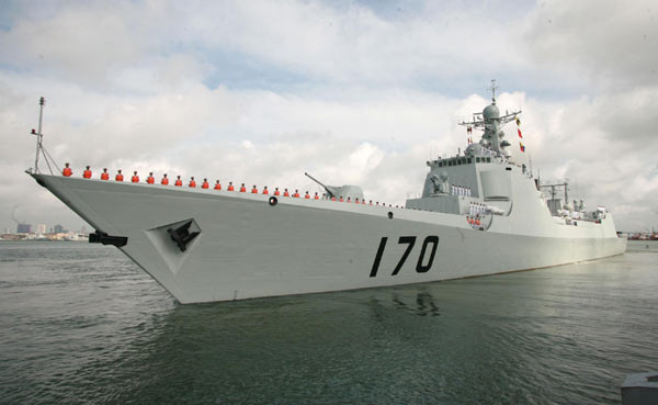 China's naval fleet off to Somalia to fight piracy