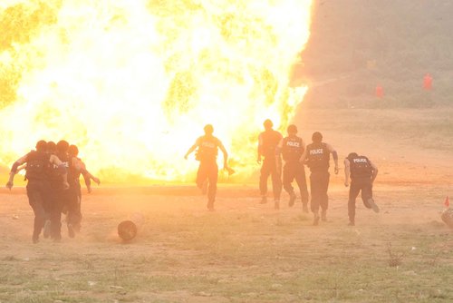 Largest anti-terrorism drill starts in Beijing