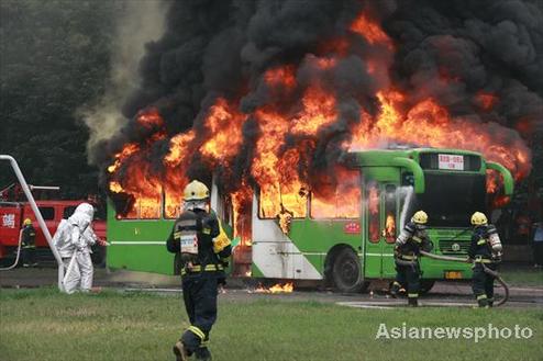 Anti-terror drill in SW China