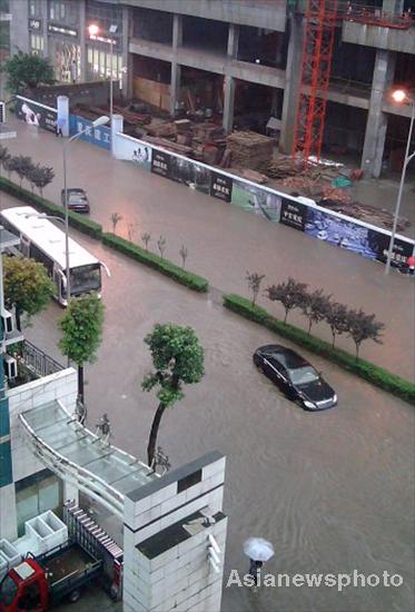 Heaviest rain pounds Chongqing