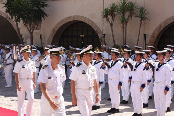 Fifth Chinese Navy Fleet say 'Ciao' to Italy