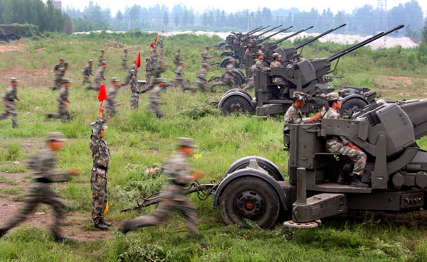 Beijing under attack in PLA air defense drill