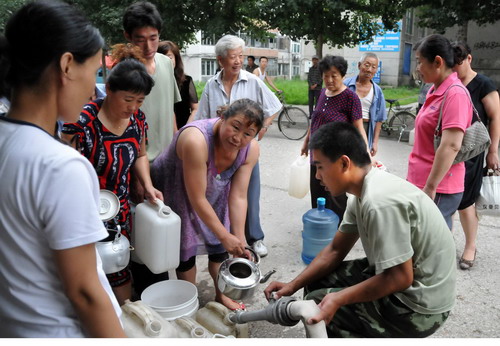 Tap water cut for 5 days due to cracked pipe