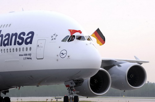 Airbus A380 'Peking' starts regular service