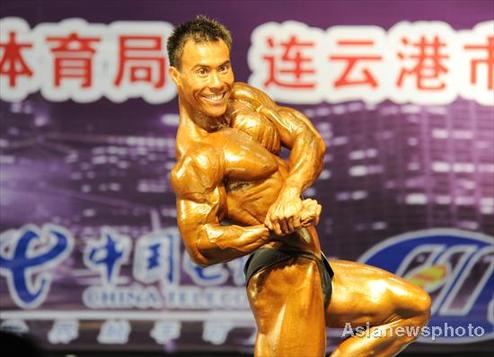 Bodybuilding competition kicks off in E China