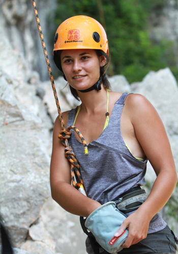 Climbers show girl power