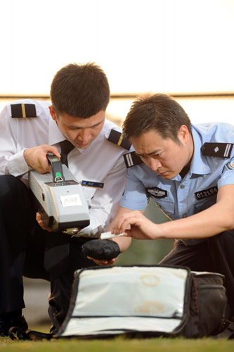 Air police prepare for Asiad security