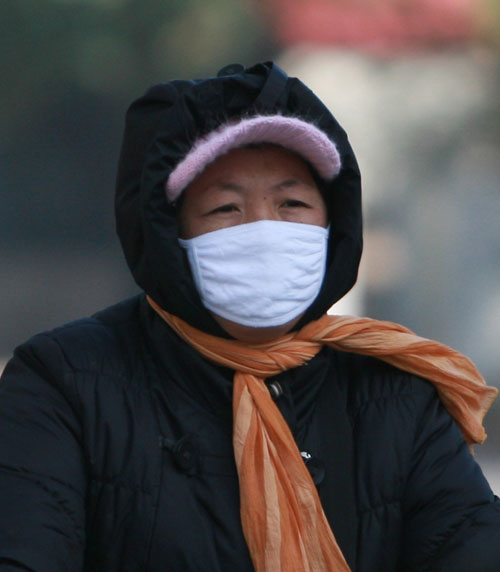 Cold air sweeps Northeast China