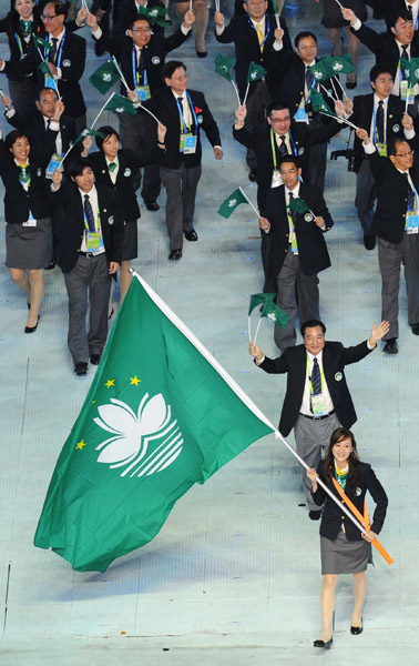 Delegation parade