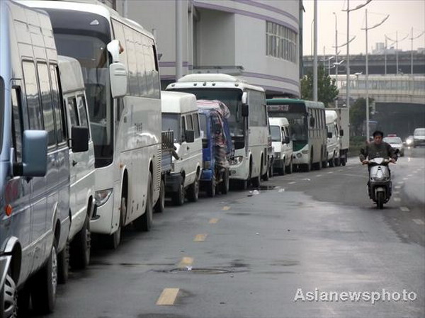 Diesel shortage leads to long lines for gas