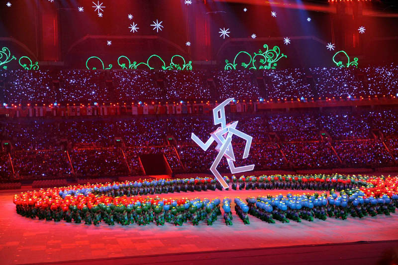 Photos: Opening ceremony of Asian Para Games