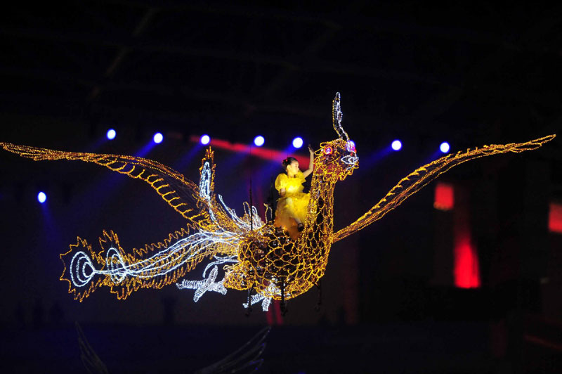 Photos: Opening ceremony of Asian Para Games