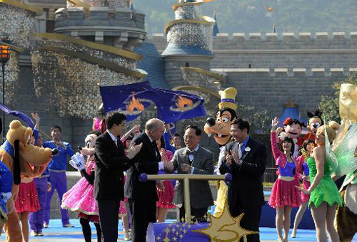 HK Disneyland celebrates 5th anniversary of operation