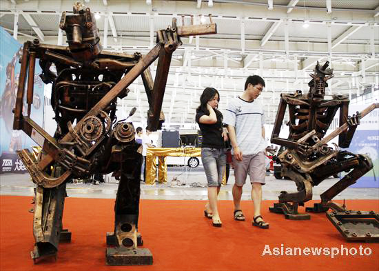 Scrap iron becomes gold at auto expo